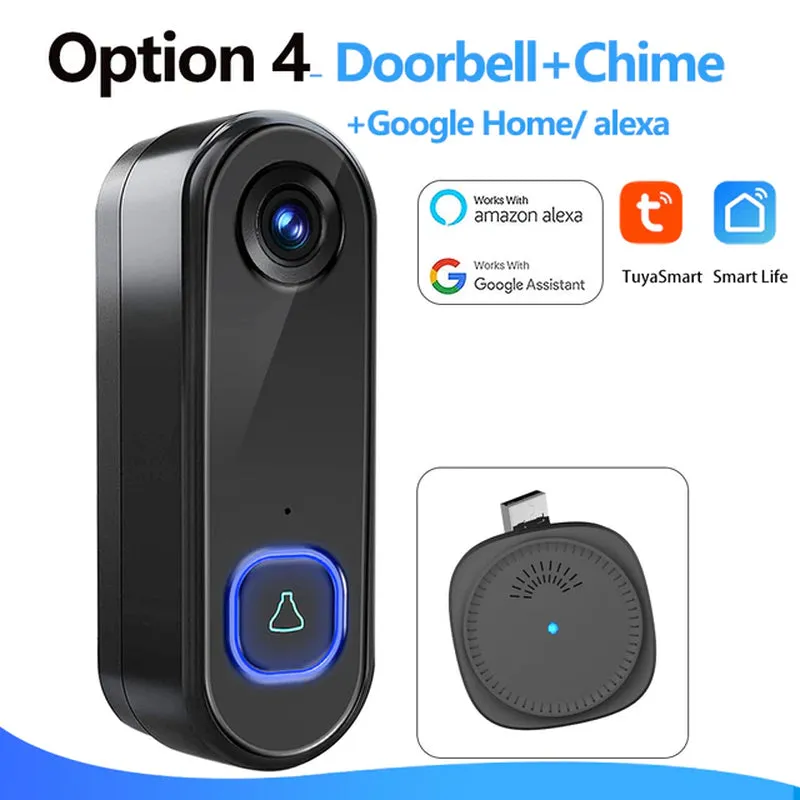 Video Doorbell Wifi Door Bell AC Power