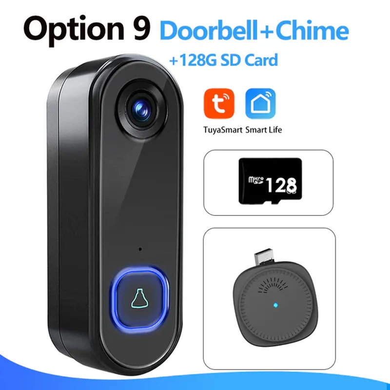 Video Doorbell Wifi Door Bell AC Power