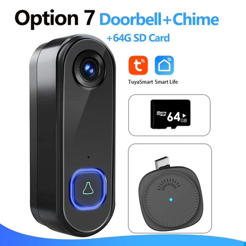 Video Doorbell Wifi Door Bell AC Power
