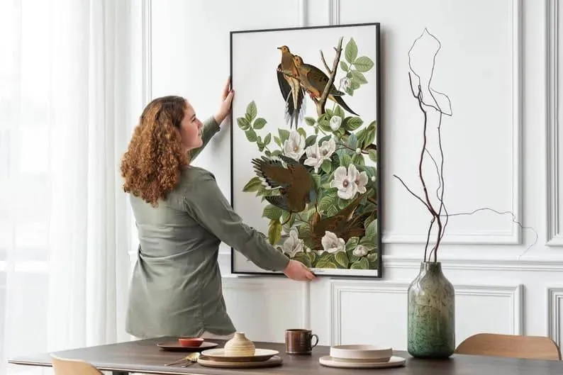 Vintage Bird Art Print| Bird Poster