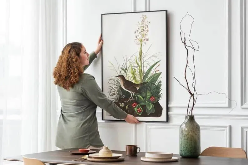 Vintage Bird Art Prints| Bird Poster