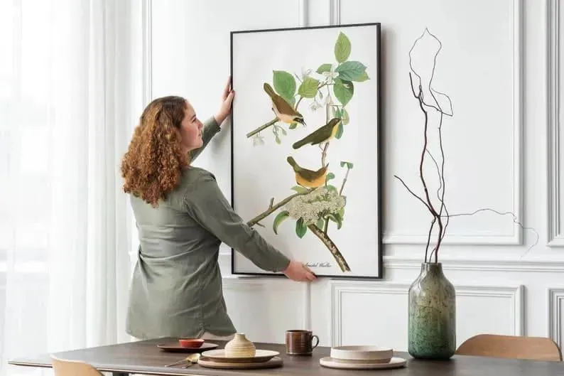 Vintage Bird Art Prints| Bird Poster