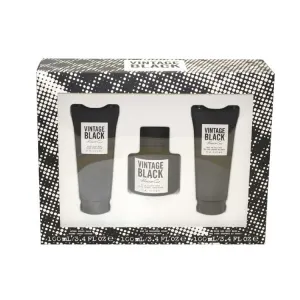 Vintage Black 3 Pc. Gift Set for Men