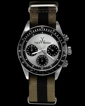 VINTAGE CHRONO HUNTER GREEN AND BLACK