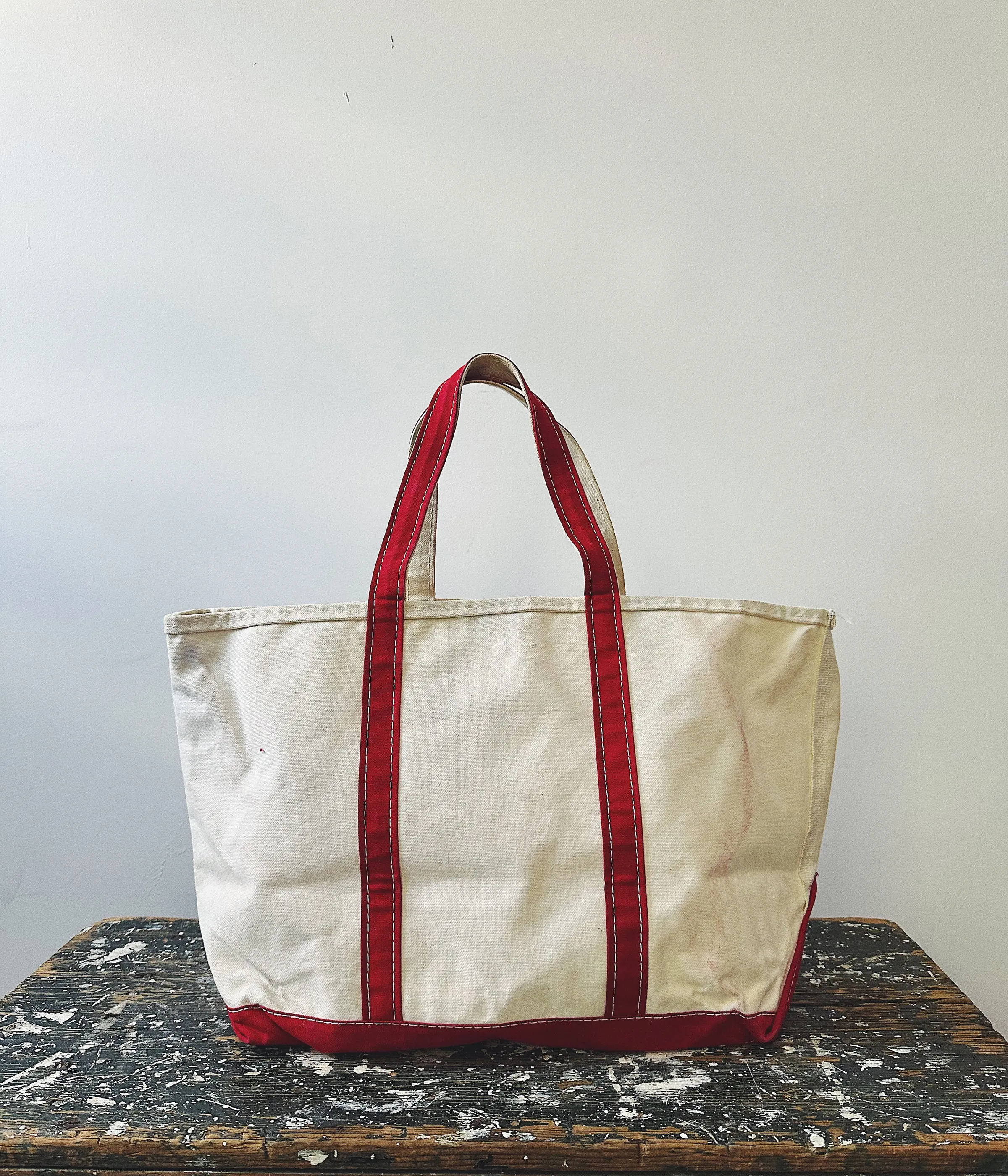 Vintage L.L. Bean Boat and Tote