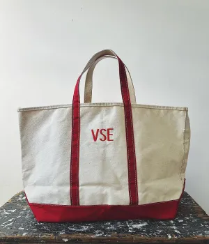 Vintage L.L.Bean Boat and Tote