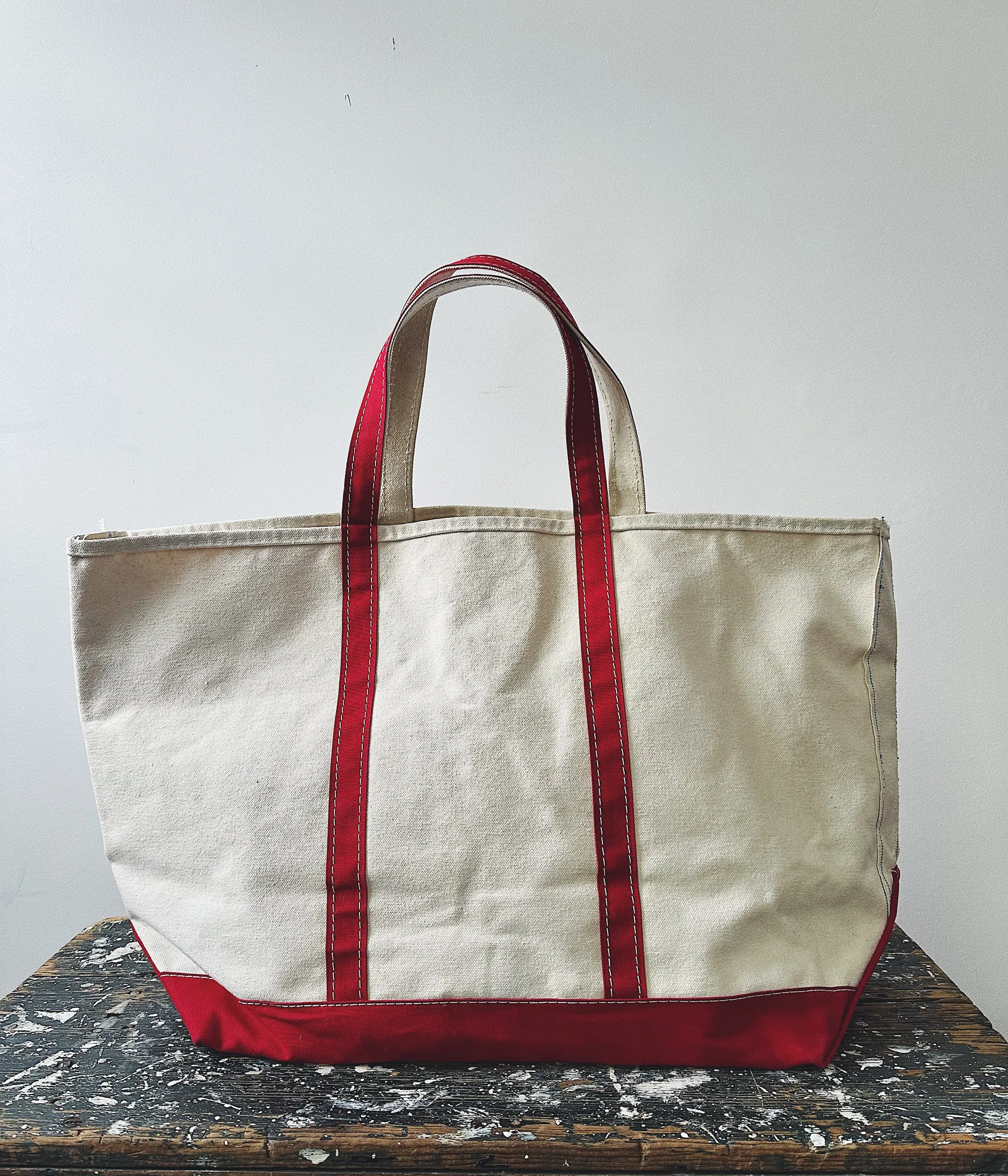 Vintage L.L.Bean Boat and Tote