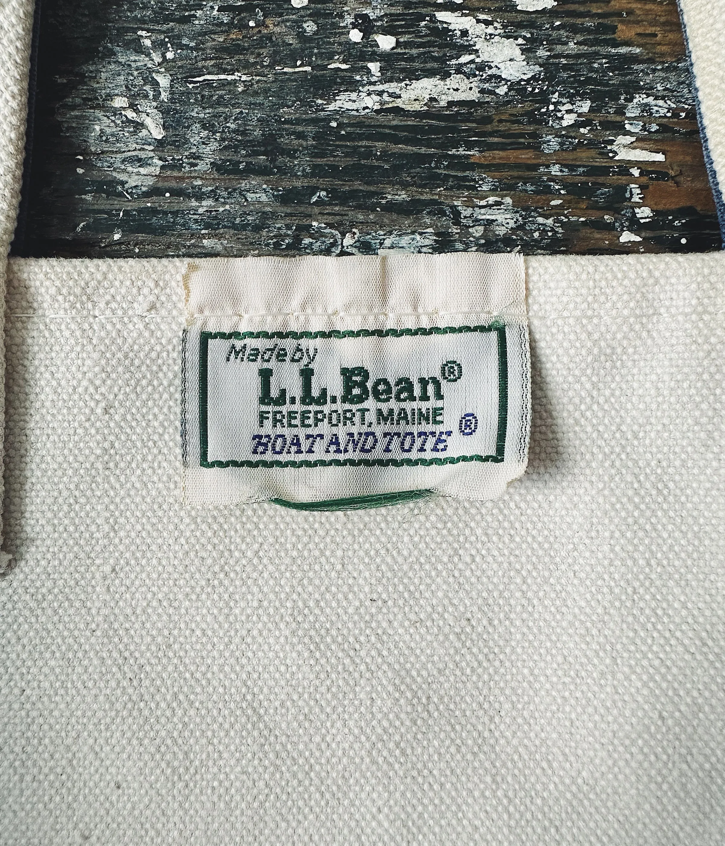 Vintage L.L.Bean Boat and Tote