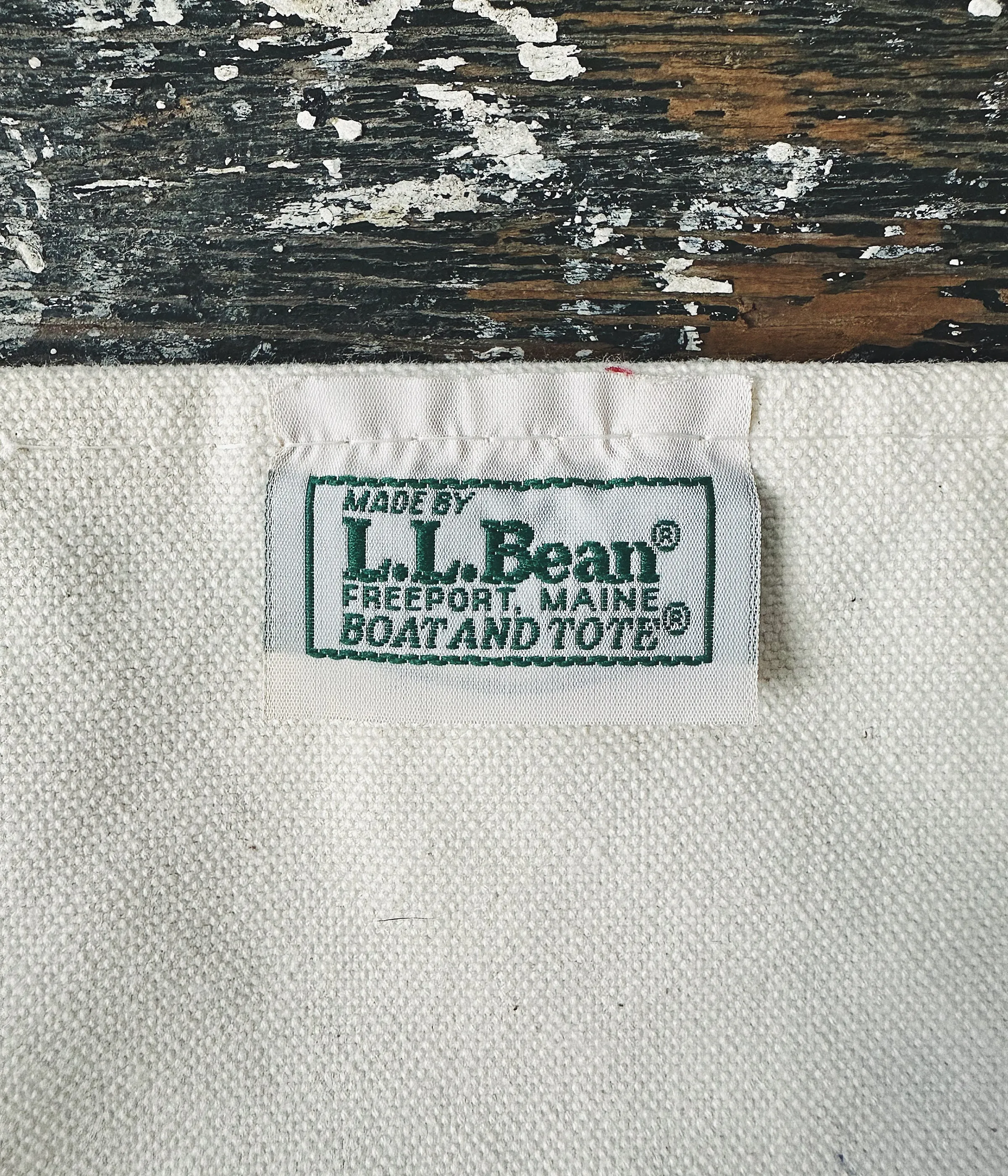Vintage L.L.Bean Boat and Tote