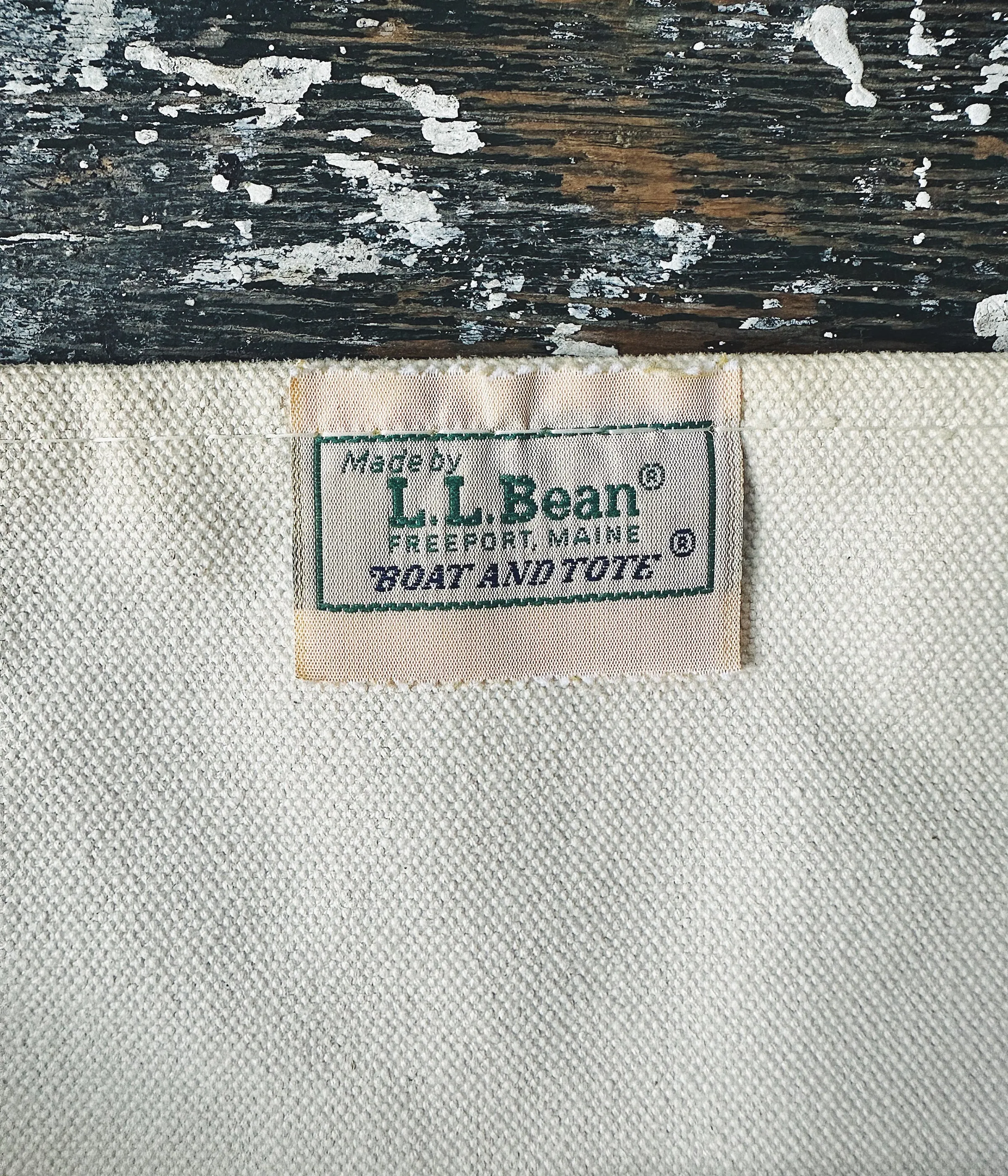 Vintage L.L.Bean Boat and Tote