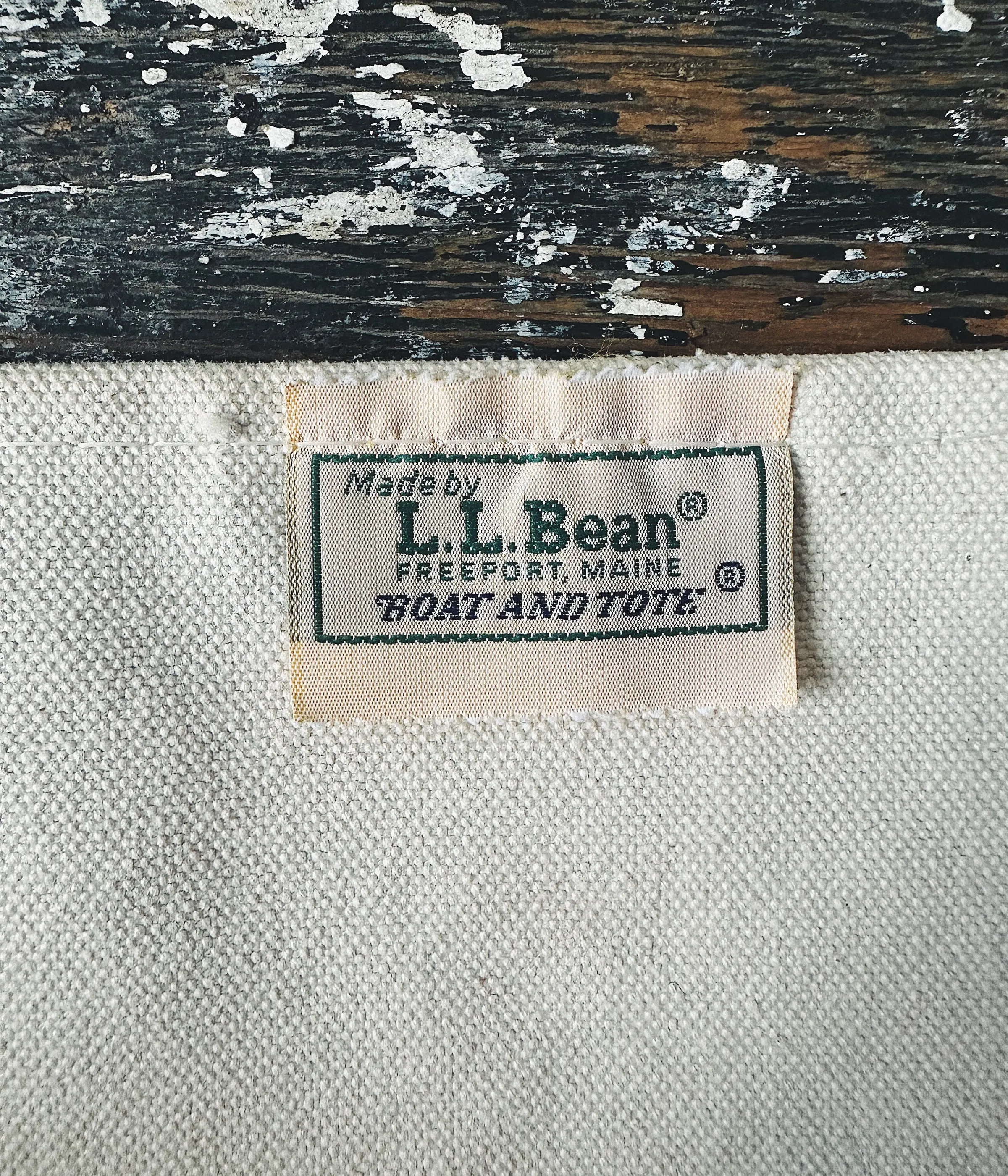 Vintage L.L.Bean Boat and Tote
