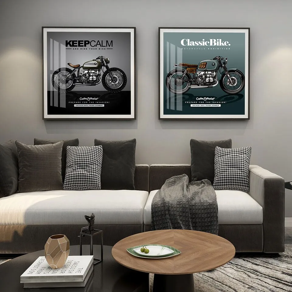 Vintage Poster Classic Motorcycle