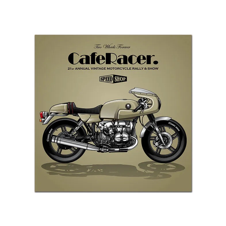Vintage Poster Classic Motorcycle