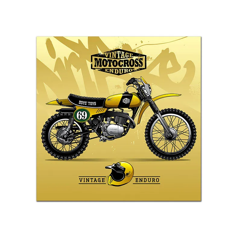 Vintage Poster Classic Motorcycle