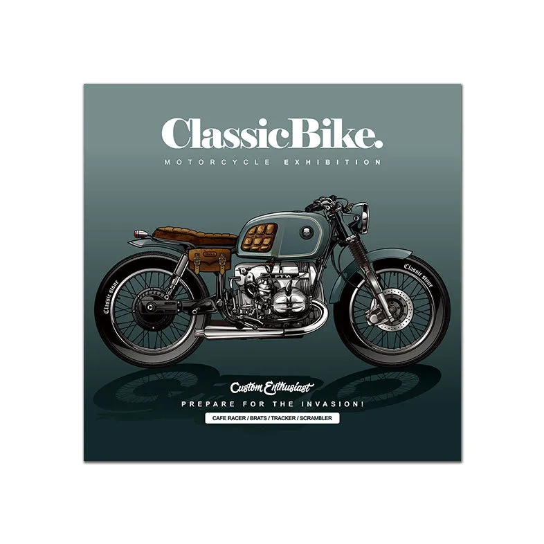 Vintage Poster Classic Motorcycle