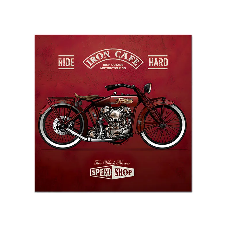 Vintage Poster Classic Motorcycle