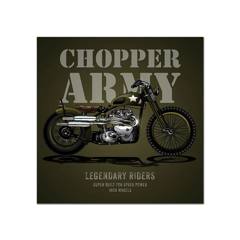Vintage Poster Classic Motorcycle