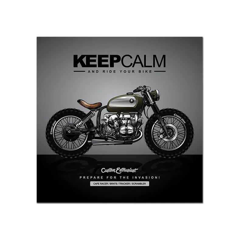 Vintage Poster Classic Motorcycle