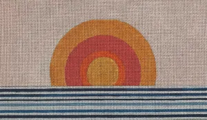 Vintage Sunrise Clutch