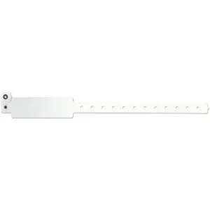 Vinyl Wristbands 1" Waterproof Permanent Snap 420P (500/Box)