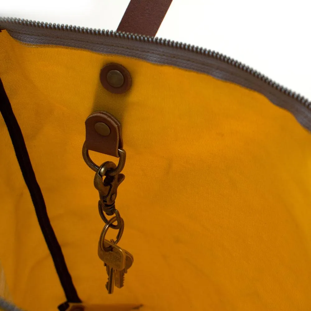 Waxed Canvas Tote