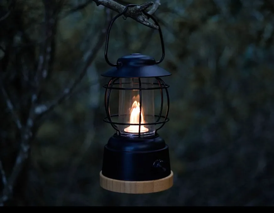 Wild Land Knight SE Camping Light & Power Bank Black