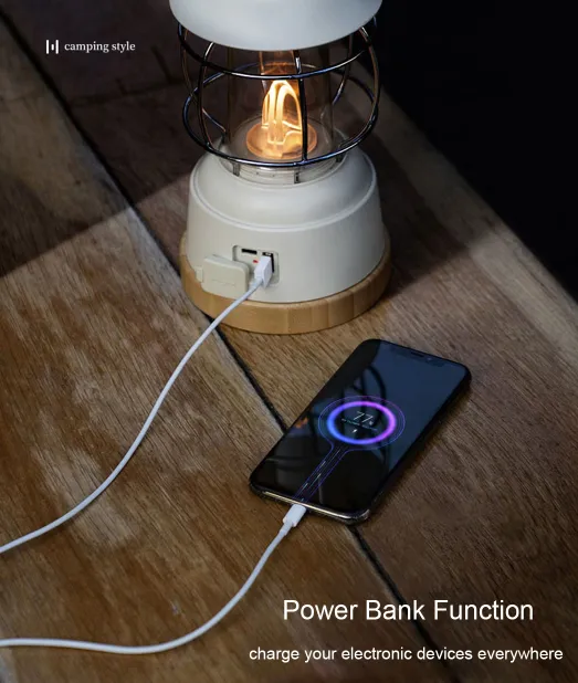 Wild Land Knight SE Camping Light & Power Bank White