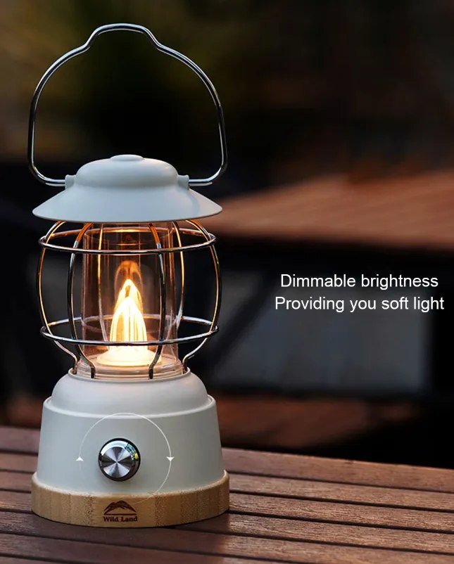 Wild Land Knight SE Camping Light & Power Bank White