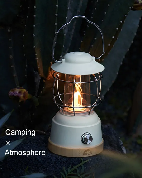 Wild Land Knight SE Camping Light & Power Bank White