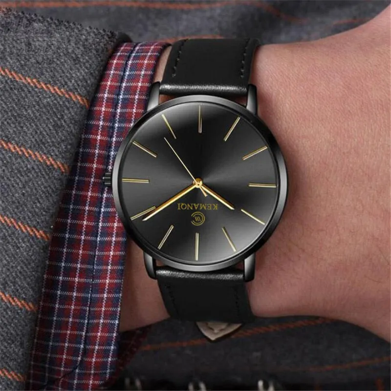 William Royce Men's Luxury Ultra-thin Wrist Watch