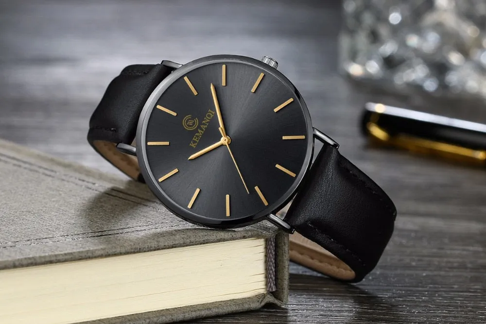 William Royce Men's Luxury Ultra-thin Wrist Watch