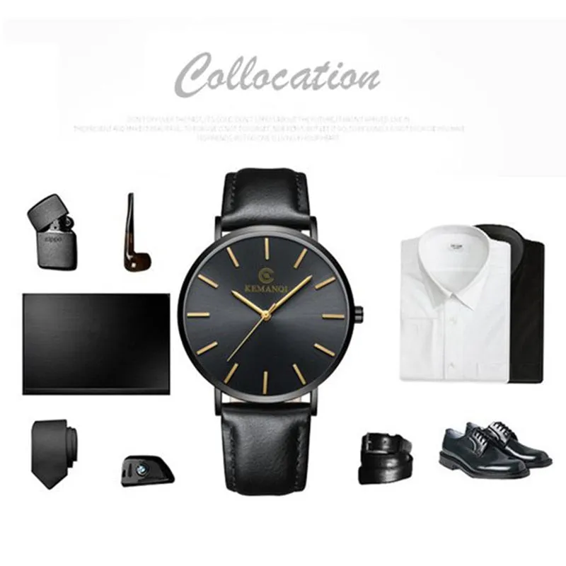 William Royce Men's Luxury Ultra-thin Wrist Watch