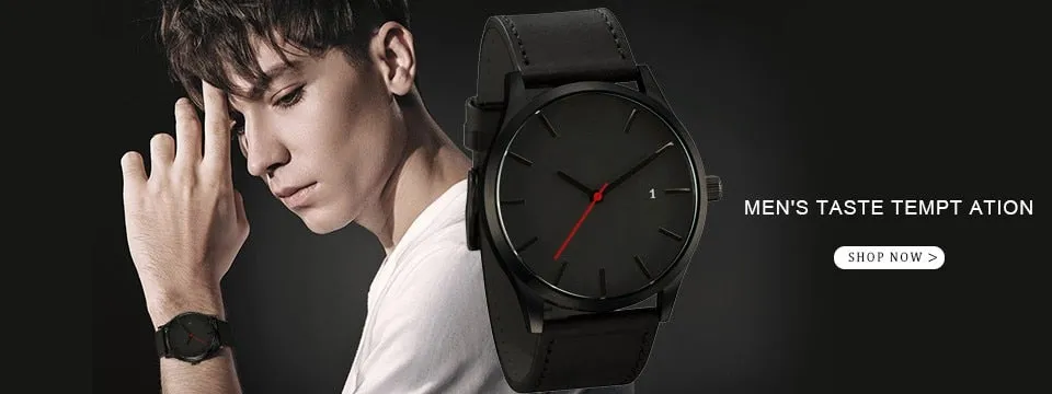 William Royce Men's Luxury Ultra-thin Wrist Watch