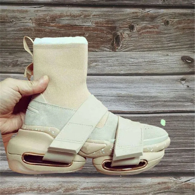 Women Fashion Socks Shoes Woolen Boots