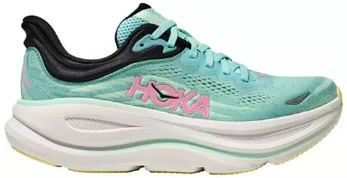 WOMEN'S HOKA BONDI 9 | BLUE SPARK / MINT FLUORITE