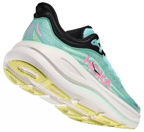 WOMEN'S HOKA BONDI 9 | BLUE SPARK / MINT FLUORITE