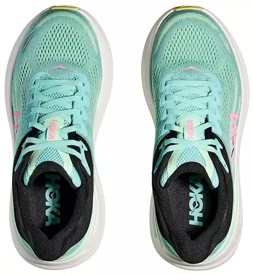 WOMEN'S HOKA BONDI 9 | BLUE SPARK / MINT FLUORITE
