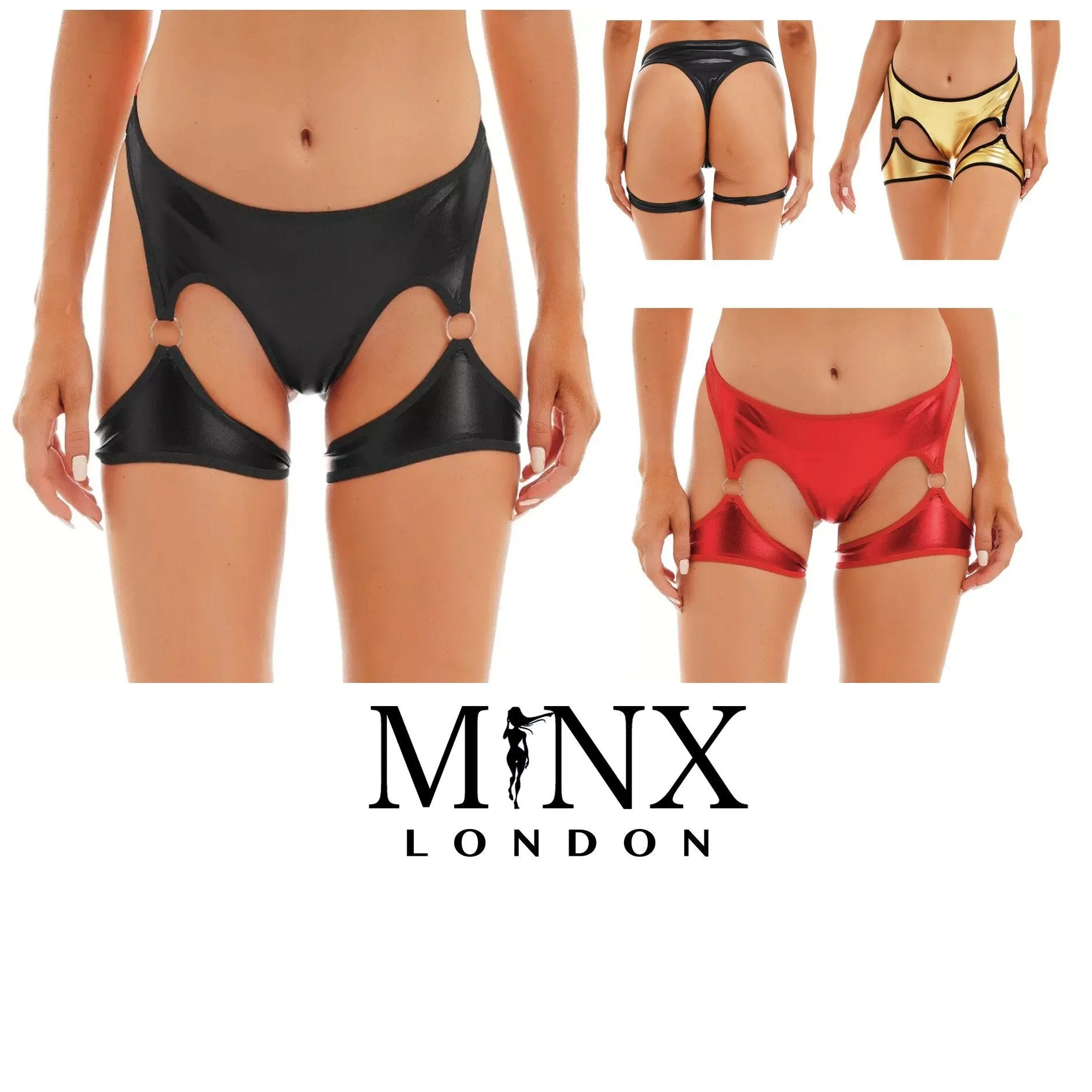 Womens Leather Harness | Womens Body Harness | Leg Garter