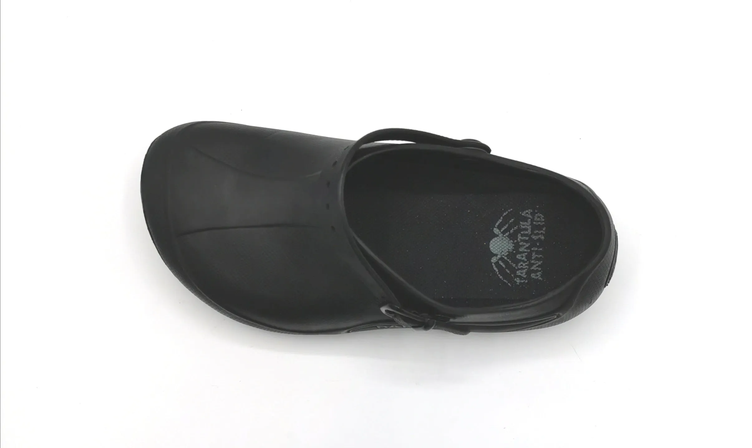 WOMENS SIZE 6/7 - DAKOTA, Tarantula Anti-slip Crocs, Black VGUC B22