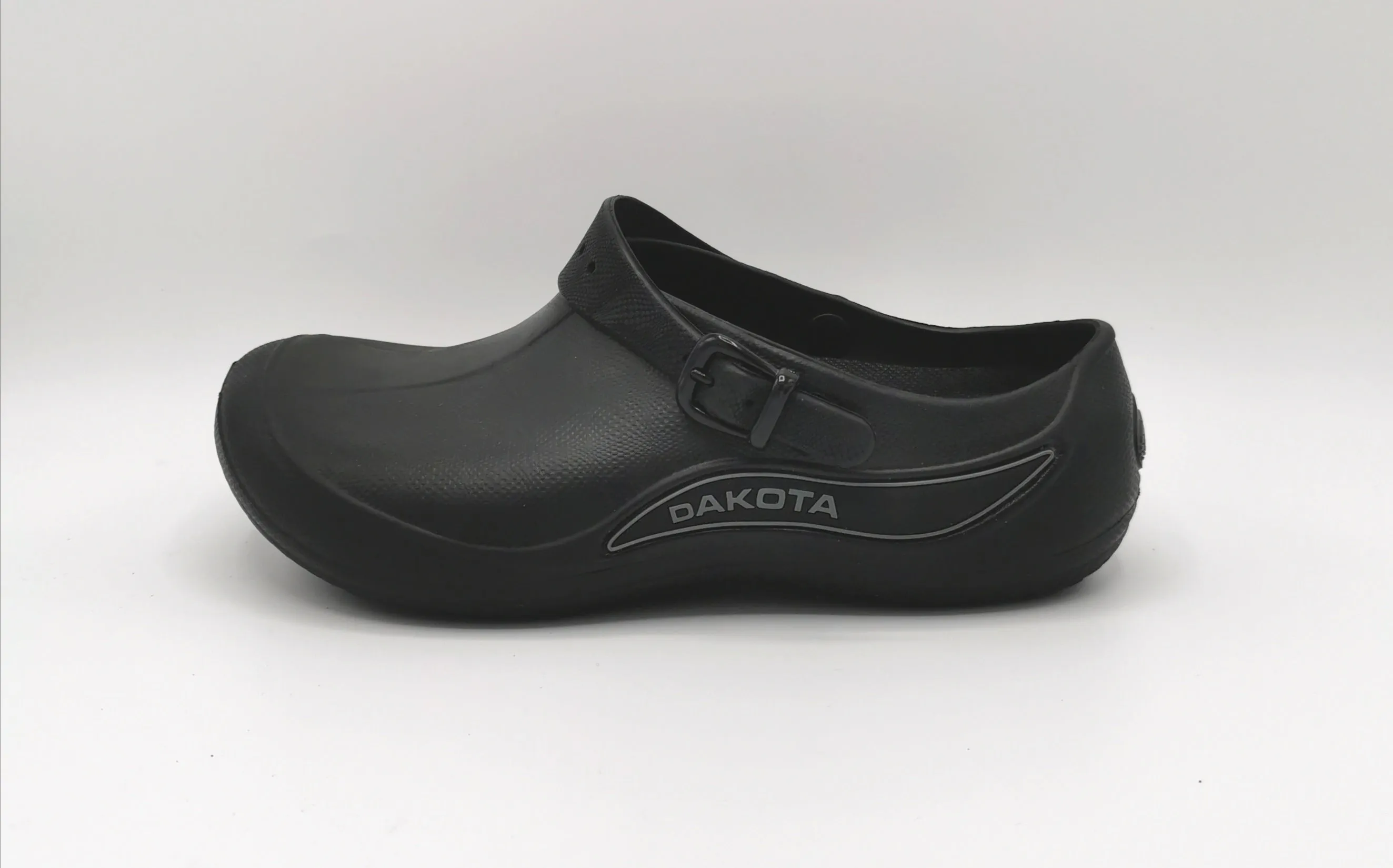 WOMENS SIZE 6/7 - DAKOTA, Tarantula Anti-slip Crocs, Black VGUC B22