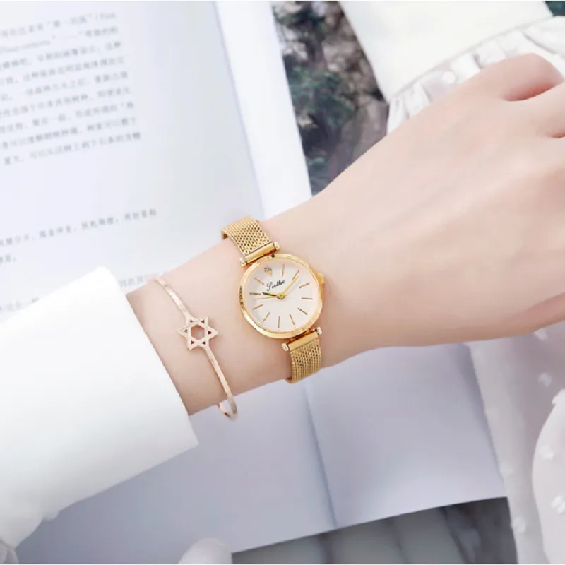 Women's Watch Leisure Small Dial Milan strap quartz watch