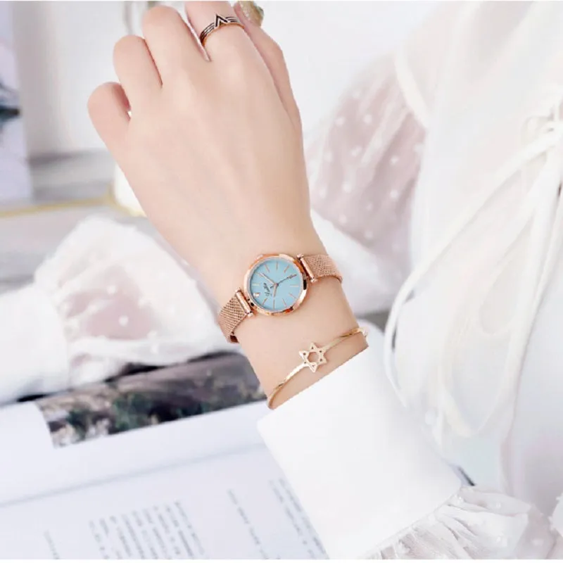 Women's Watch Leisure Small Dial Milan strap quartz watch