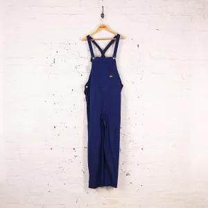 Work Chore Dungarees Overalls - Blue - M