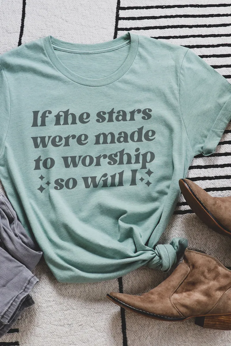 Worship So Will I Tri-Blend Short Sleeve Tee