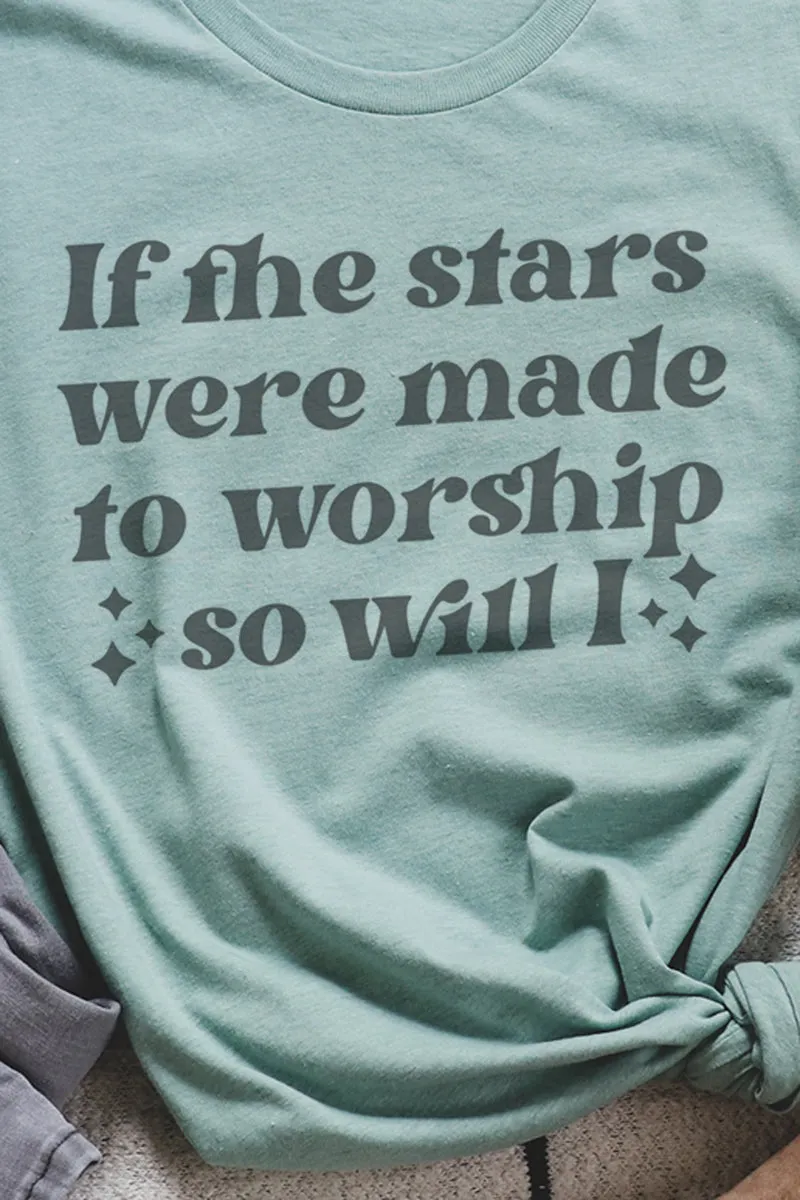 Worship So Will I Tri-Blend Short Sleeve Tee