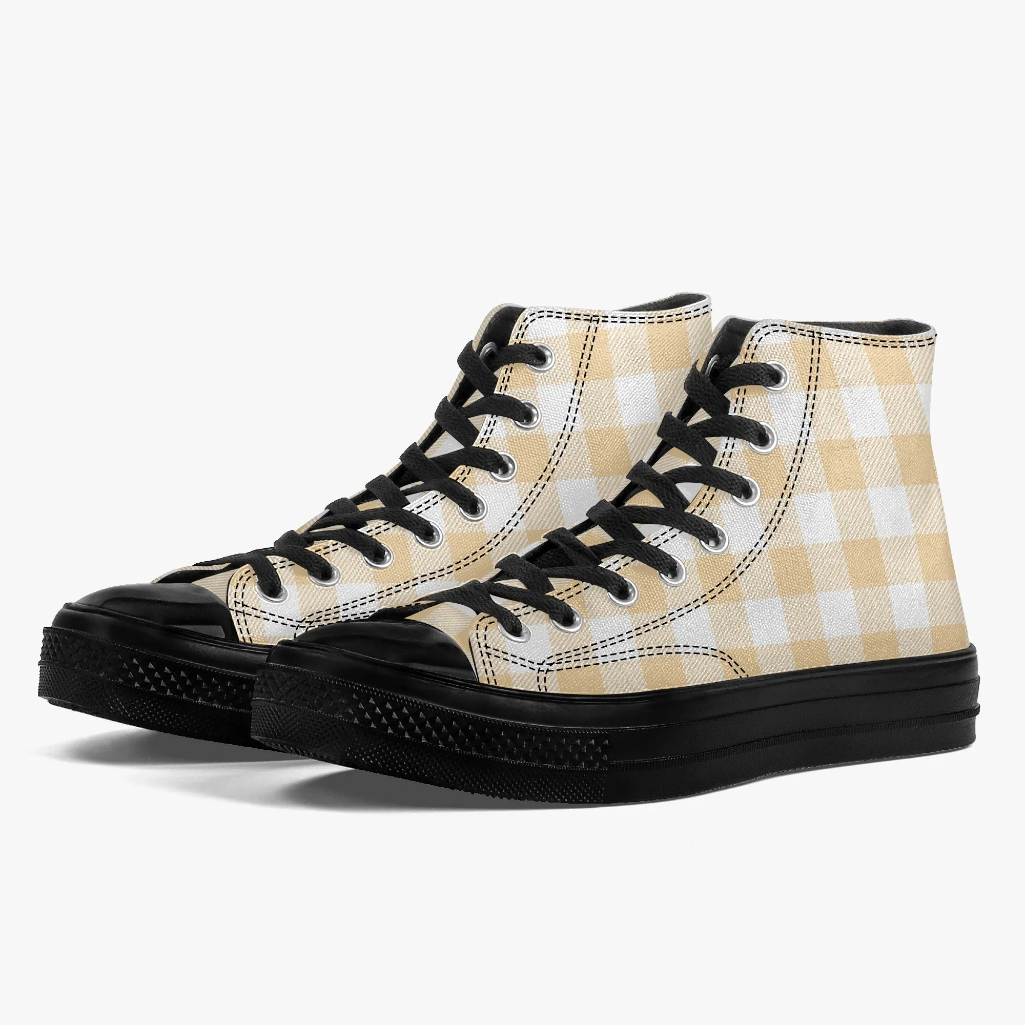 Yellow Checkered