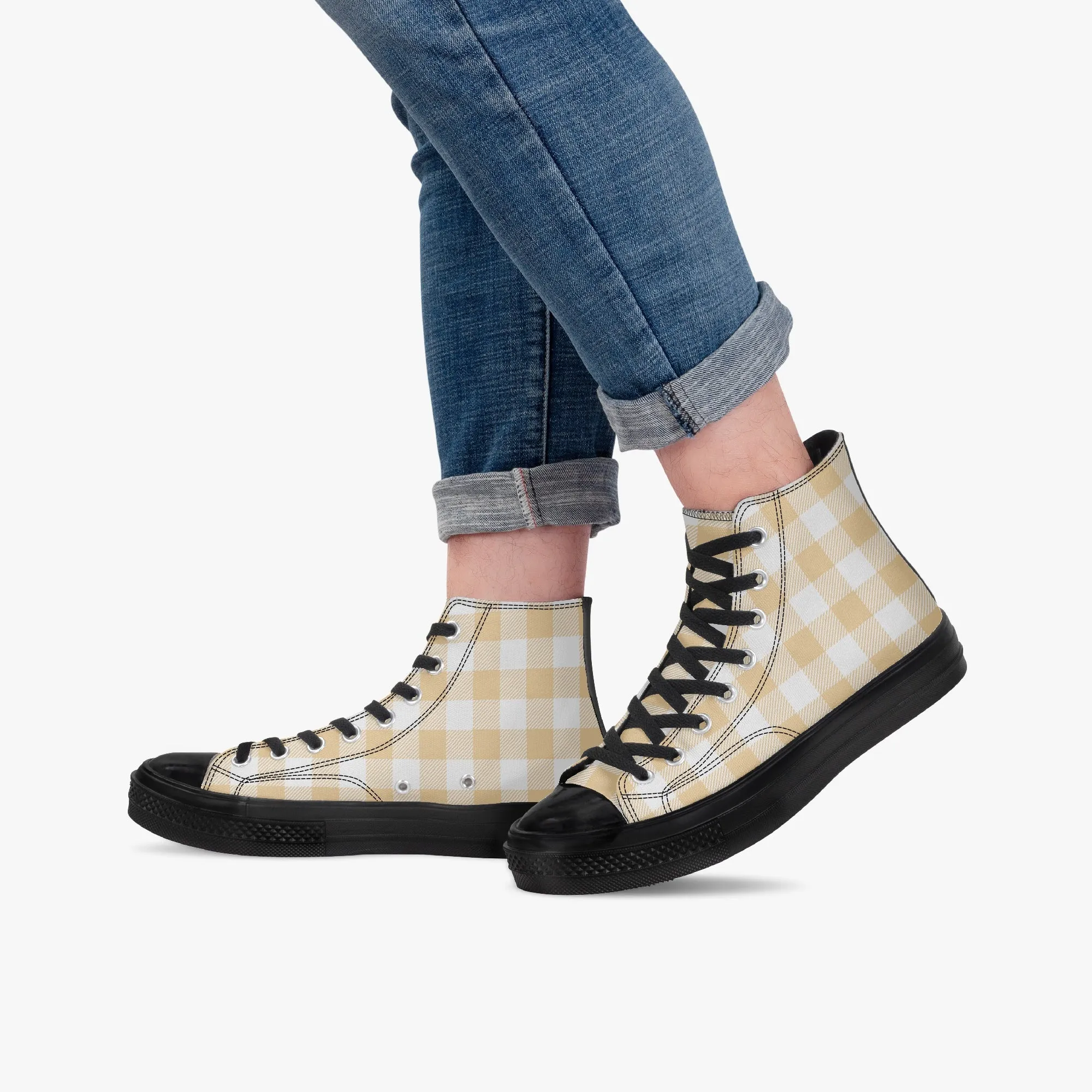 Yellow Checkered
