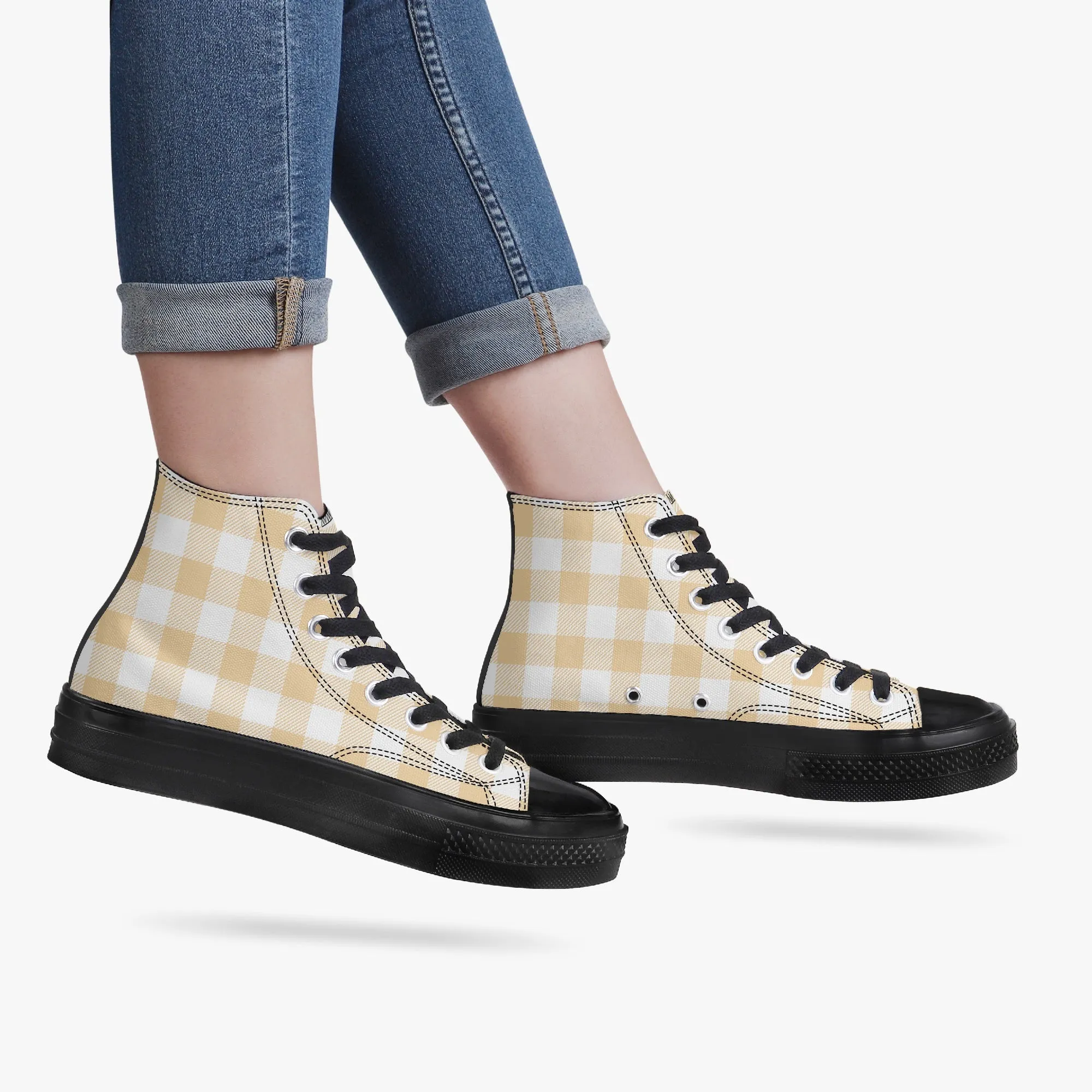 Yellow Checkered