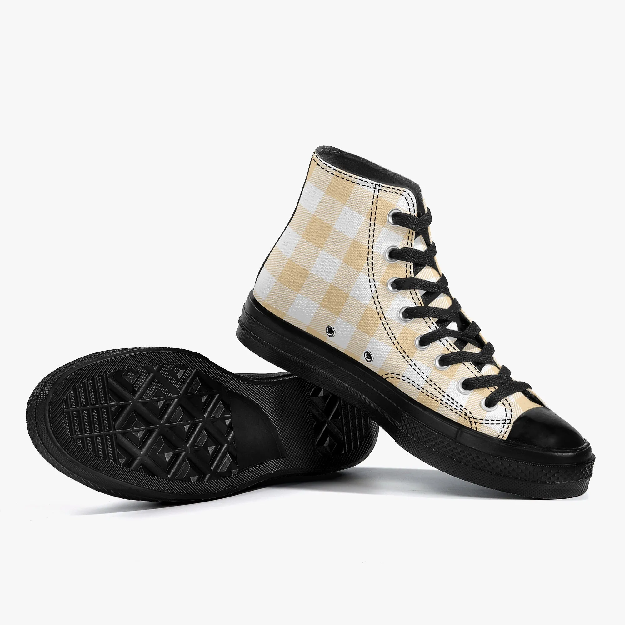 Yellow Checkered