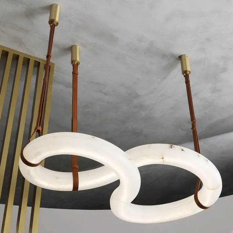 Yunshi Curved Pendant Light